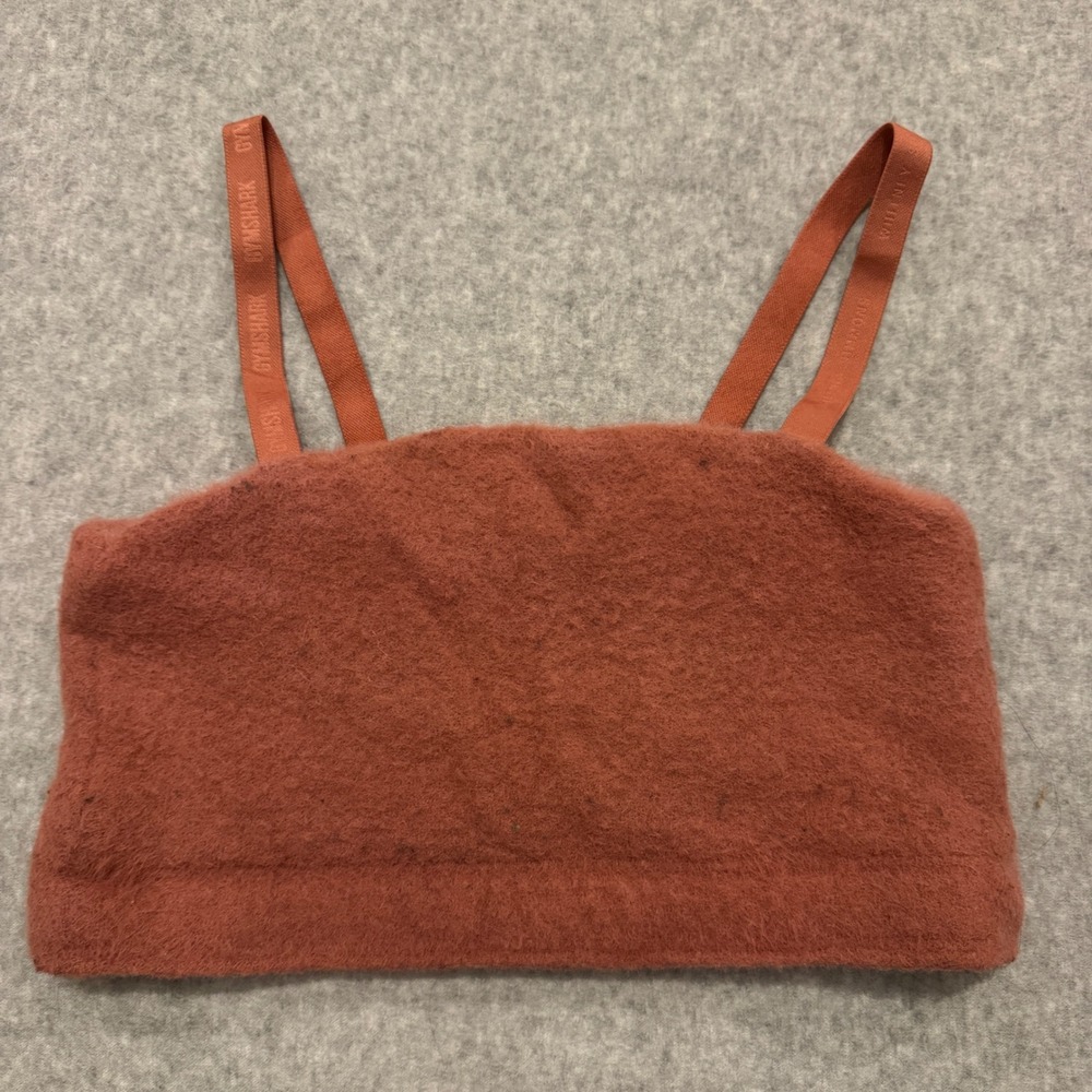 Gymshark x Whitney Simmons Knit Bralette Rust Orange Small